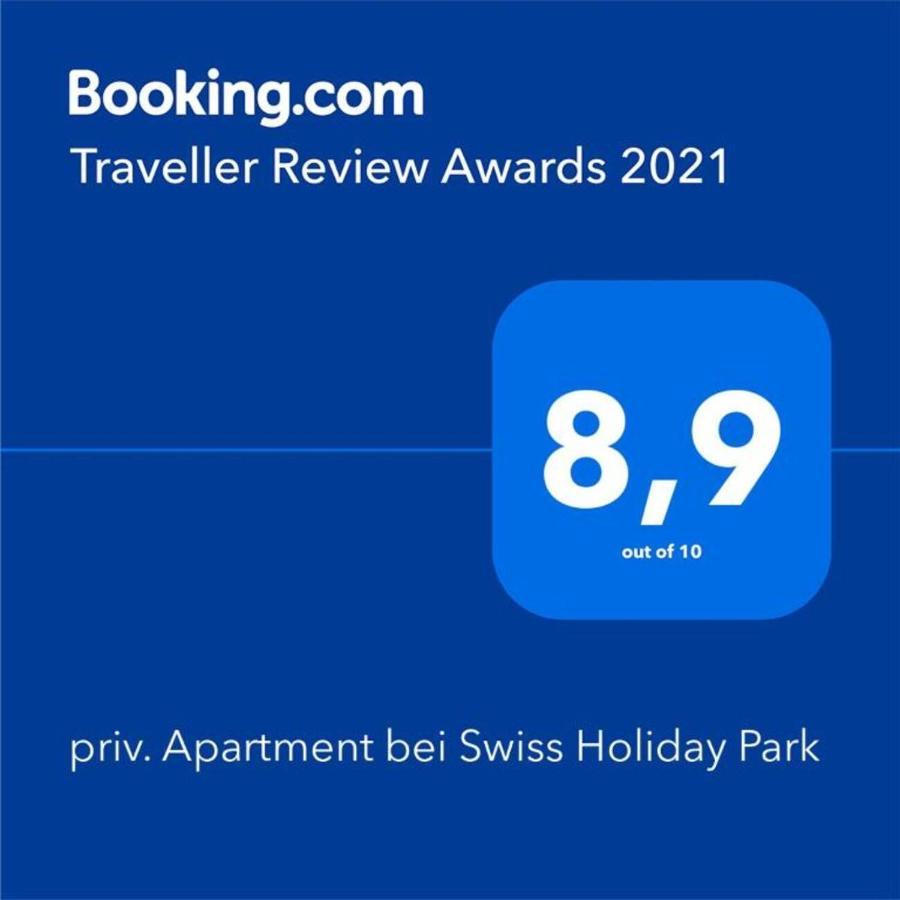 Priv. Apartment Bei Swiss Holiday Park Morschach Kültér fotó