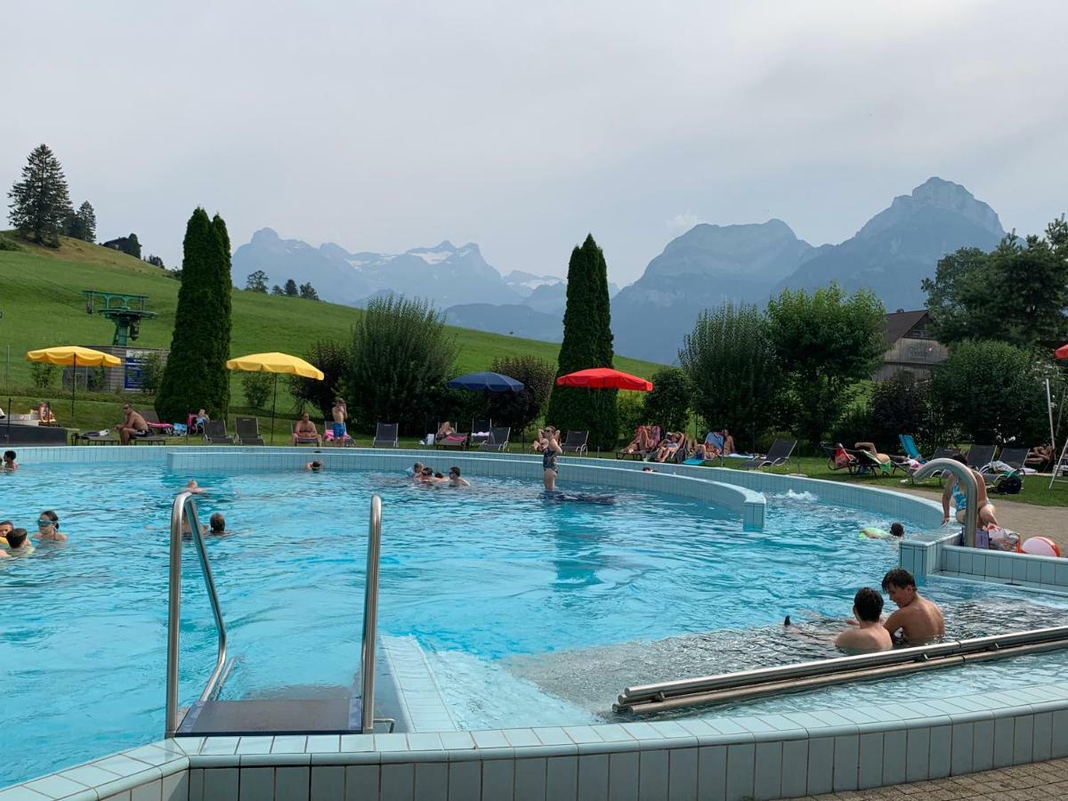 Priv. Apartment Bei Swiss Holiday Park Morschach Kültér fotó
